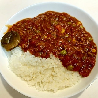 グリーンピースたっぷりの☆美味しいキーマカレー